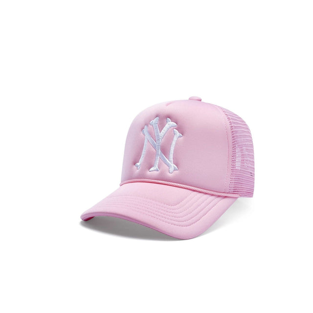 NY Bones Trucker Hat - Blush Pink - CVRTLA Trucker Hat