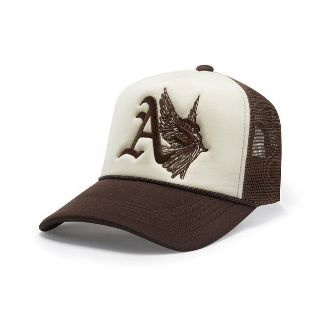The A & Angels Trucker Hat - Cream Soda - CVRTLA Trucker Hat