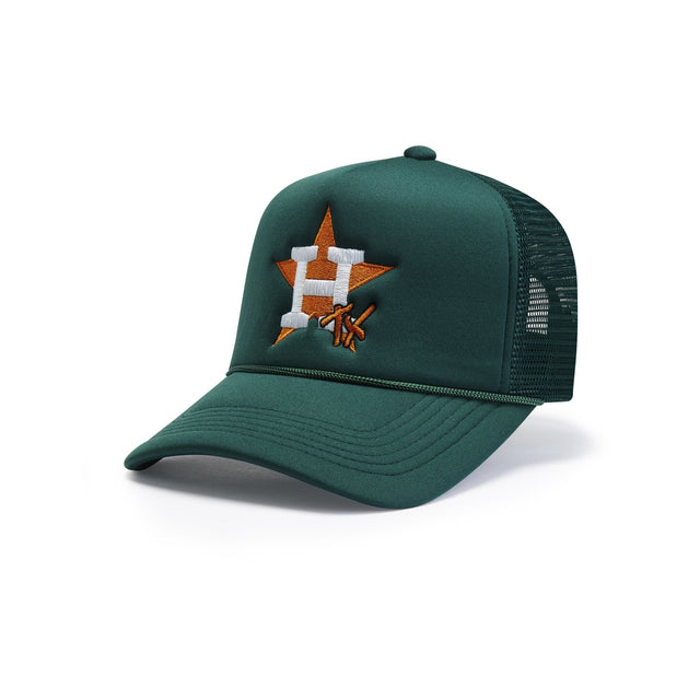 The HTX Trucker Hat - Forest Green - CVRTLA Trucker Hat