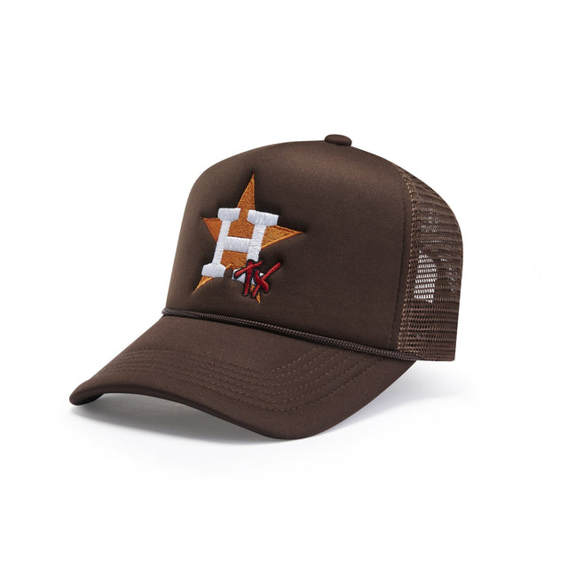 The HTX Trucker Hat - Mocha - CVRTLA Trucker Hat