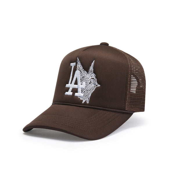 LA n' Angels Trucker Hat - Mocha - CVRTLA Trucker Hat